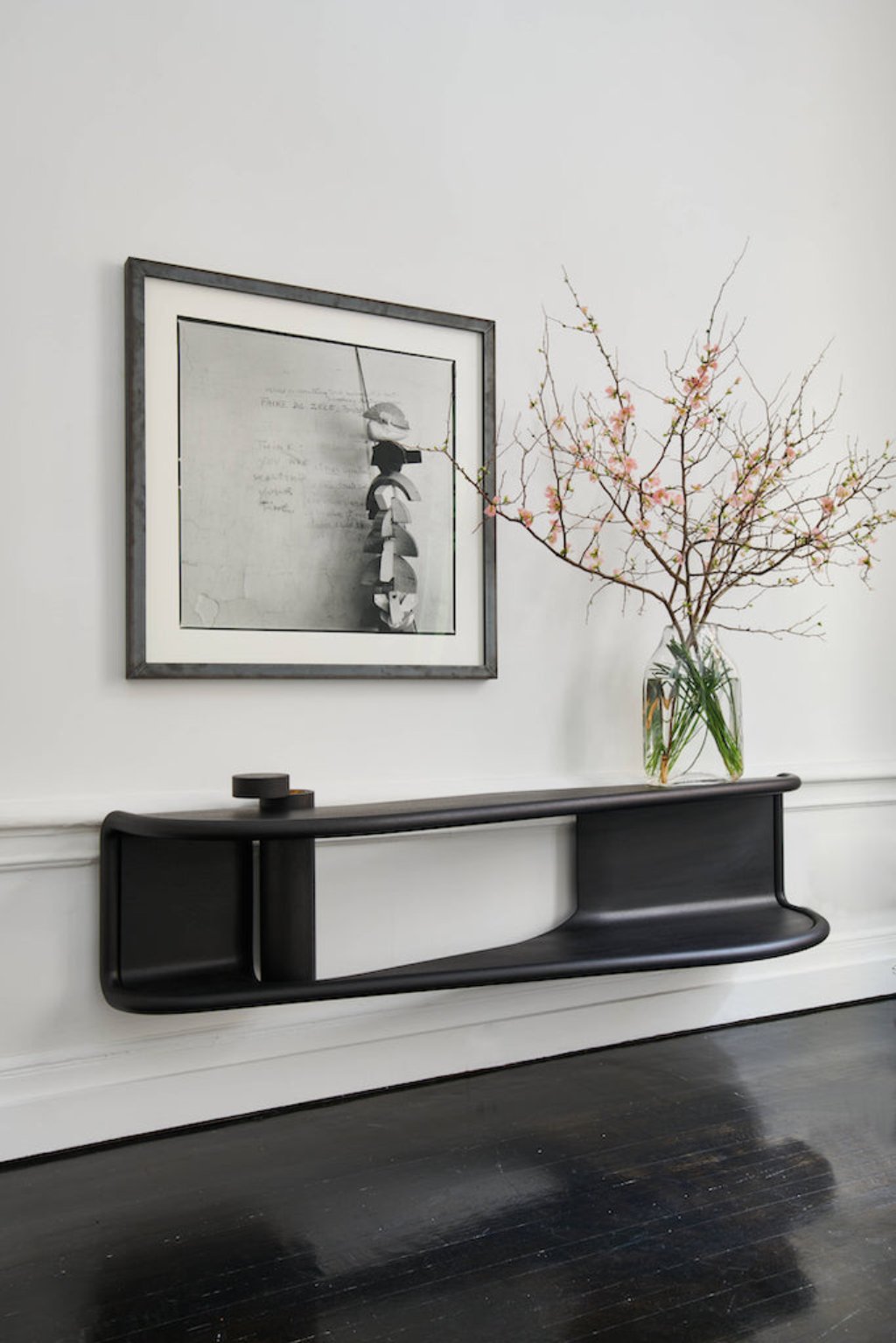 Wall Console - Double Emperor Wood Console